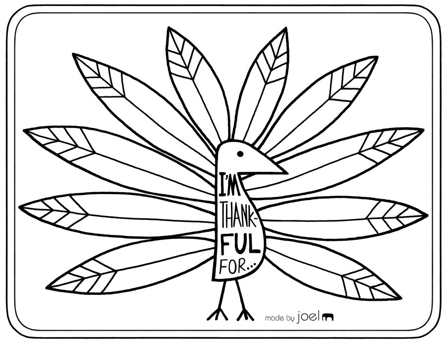 900x695 Printable Thanksgiving Crafts And Activities For Kids