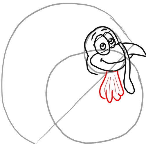 503x512 Step How To Draw Cartoon Turkeys Thanksgiving Animals Step