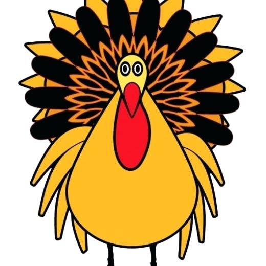 520x520 Clip Art Turkeys Thanksgiving Images On Drawings Clip Clip Art