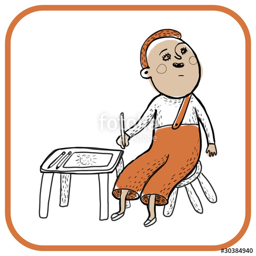 500x500 Drawing Boy Stock Photo And Royalty Free Images