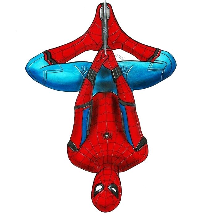 The Amazing Spider Man Drawing | Free download on ClipArtMag