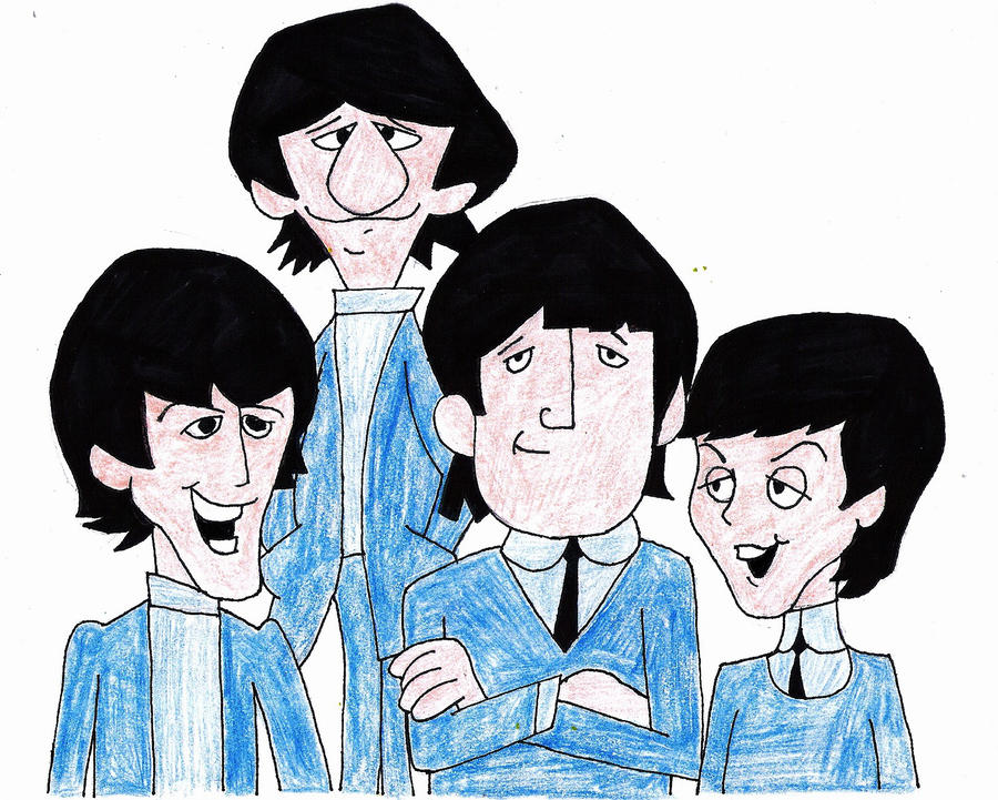 900x721 The Beatles Cartoon