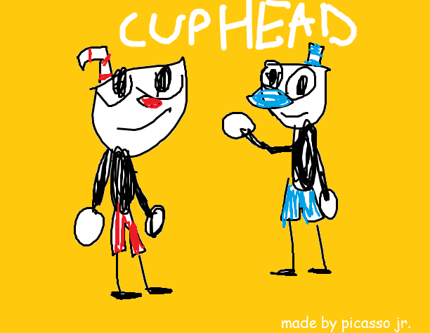 612x473 Best Cuphead Drawing Ever Made Cuphead