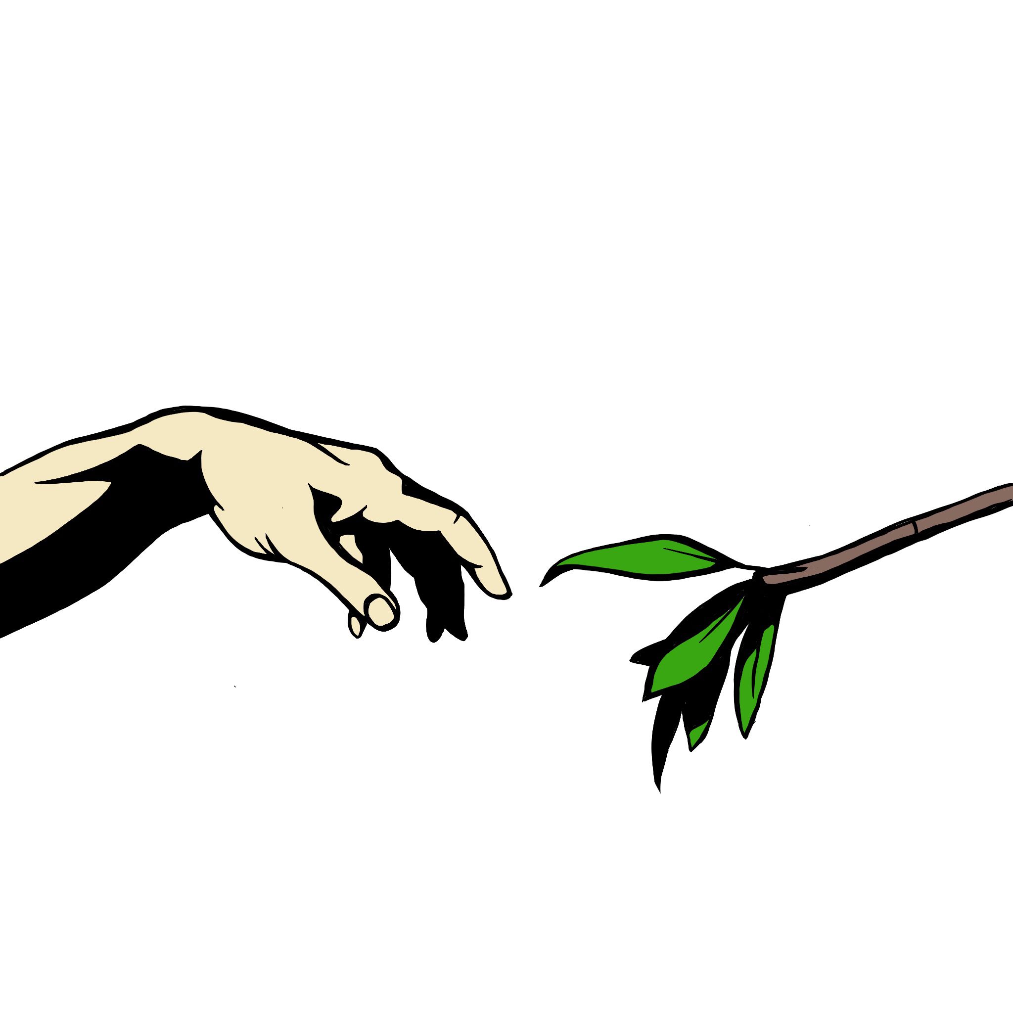 2048x2048 Industree's Take On The Creation Of Adam Industree