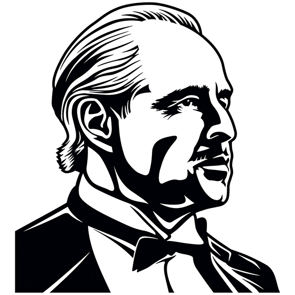 600x600 Wall Sticker The Godfather