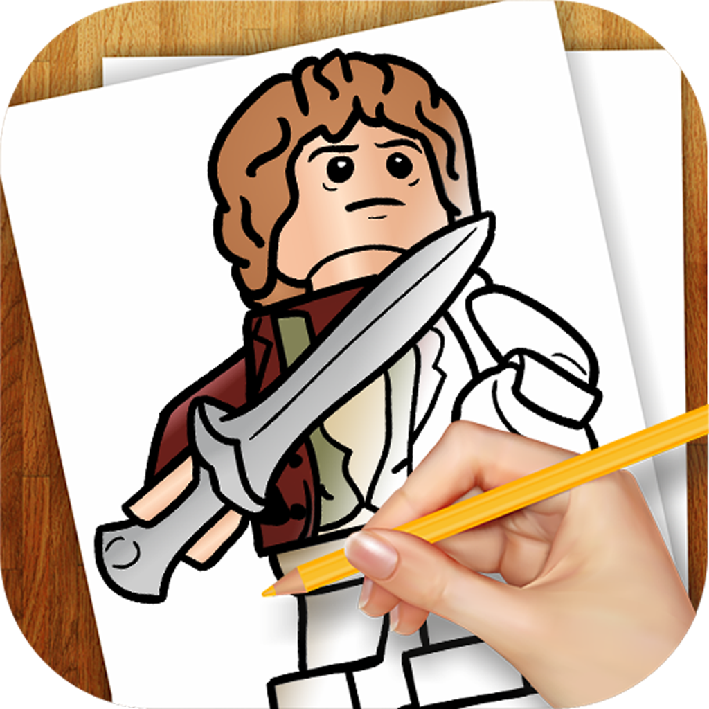 1024x1024 Learn How To Draw Version For Lego Hobbit