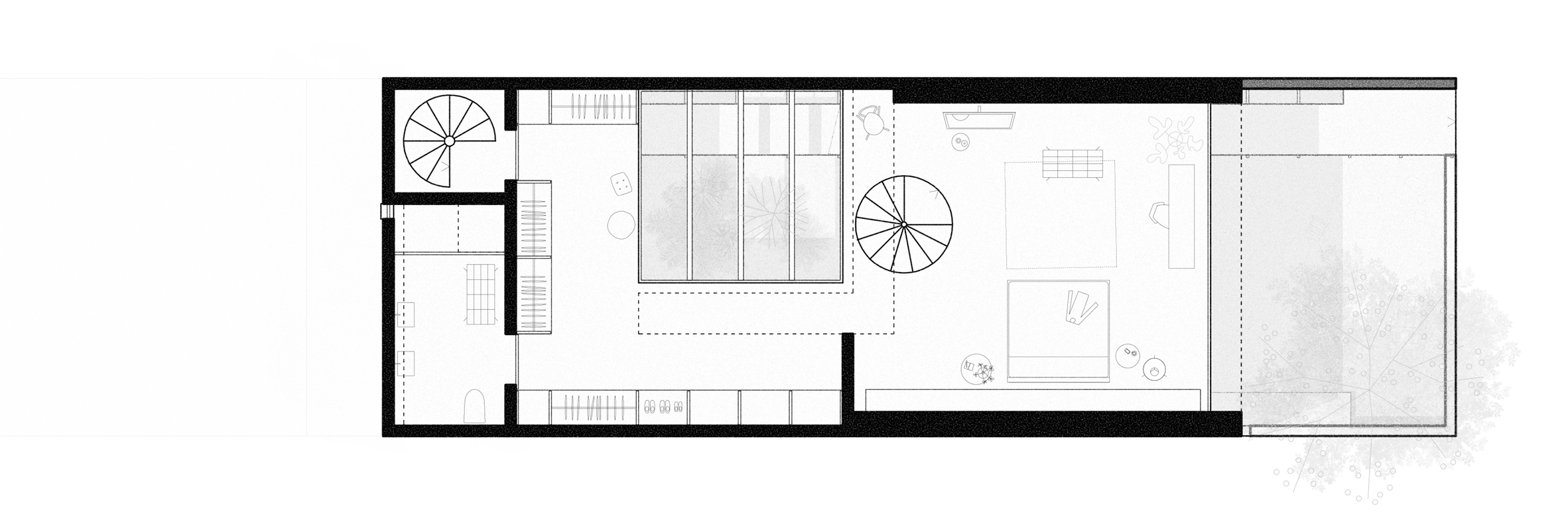 2364x784 Presents Loft Style House In Visuals That Go Beyond Hyper