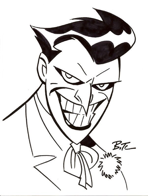 602x800 The Joker Sketch