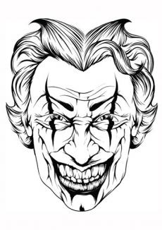 230x326 Joker Face Tattoos Lovetoknow
