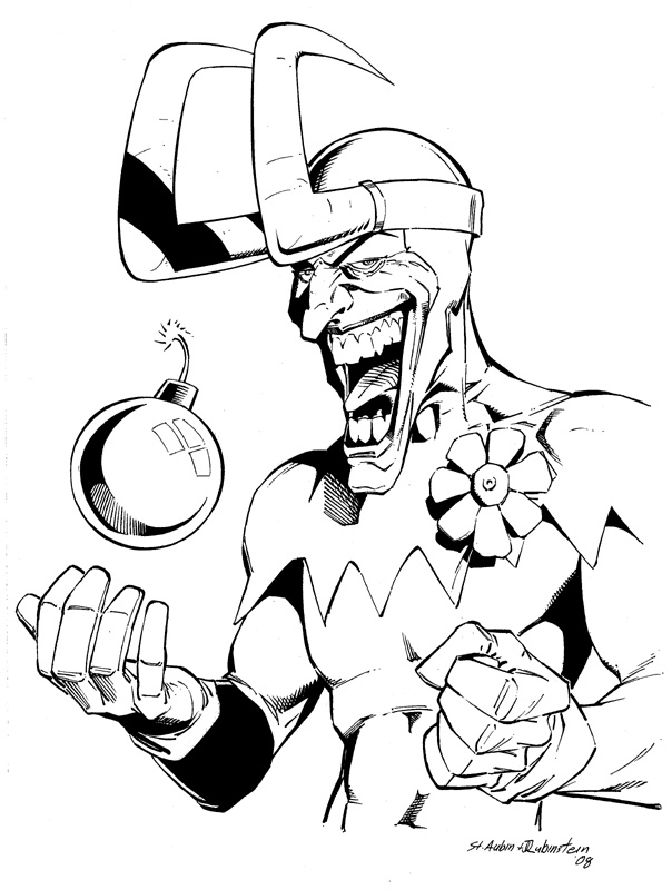 604x800 What If The Joker Was Loki, In Joe Rubinstein's Commissions Comic