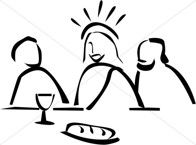 776x576 Jesus Institutes The Lord's Supper Maundy Thursday Clipart