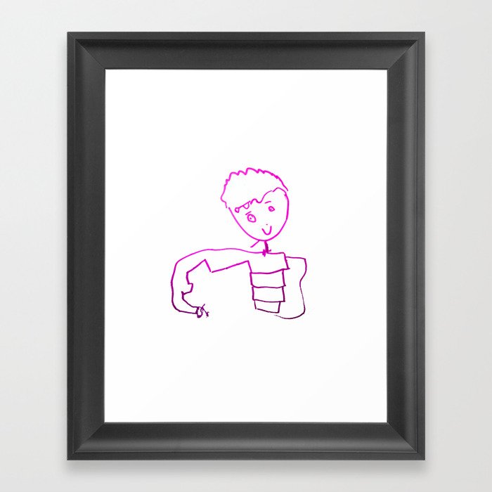 700x700 The Little Prince Elisavet First Drawing Framed Art Print