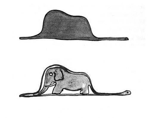 500x394 elephant le petit prince antoine de saint exupery little prince
