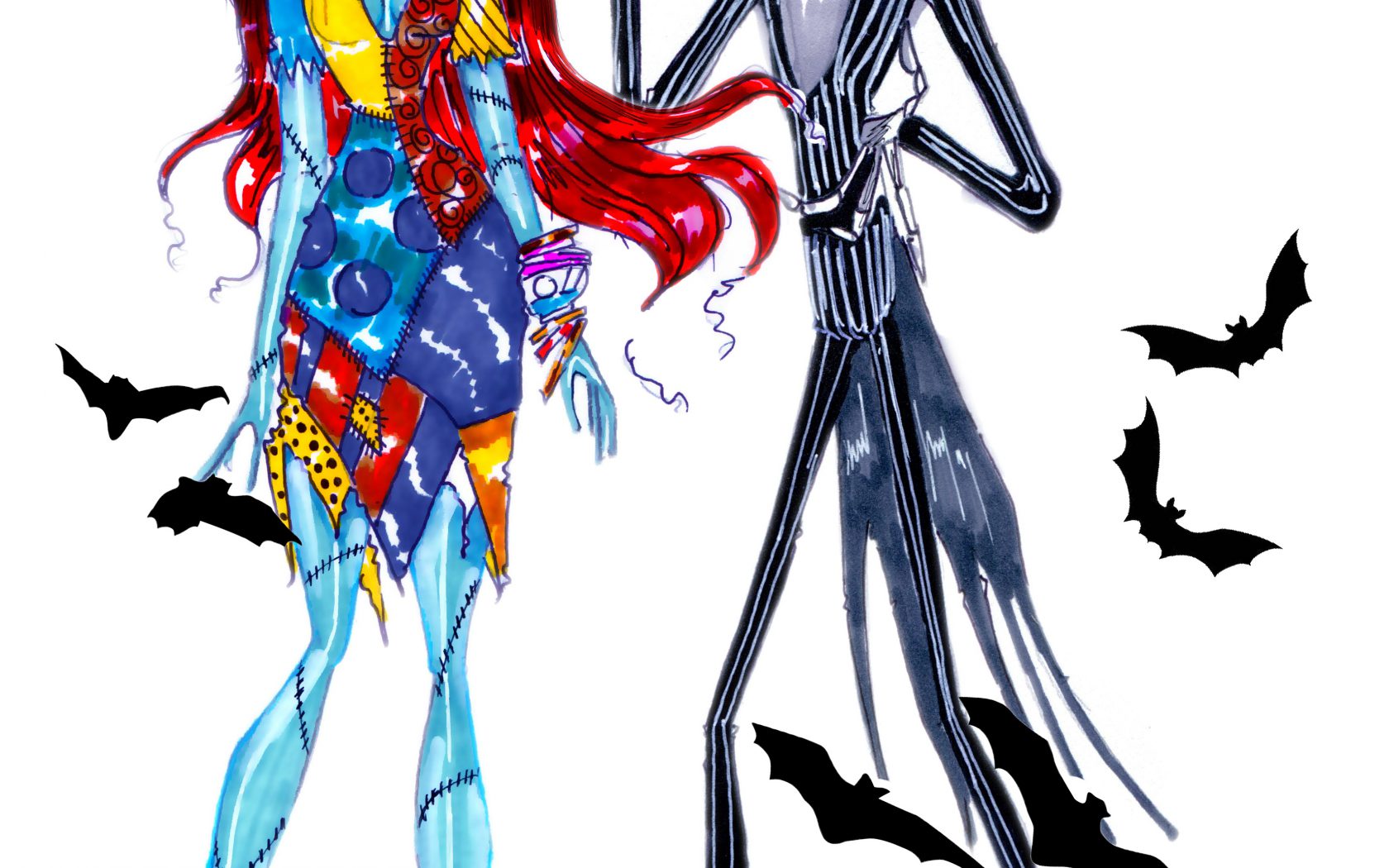 1680x1050 Sally From Nightmare Before Christmas Drawing Google Search