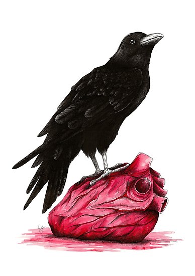 388x550 Quote The Raven Nevermore Posters