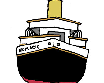 340x270 Titanic Drawing Etsy
