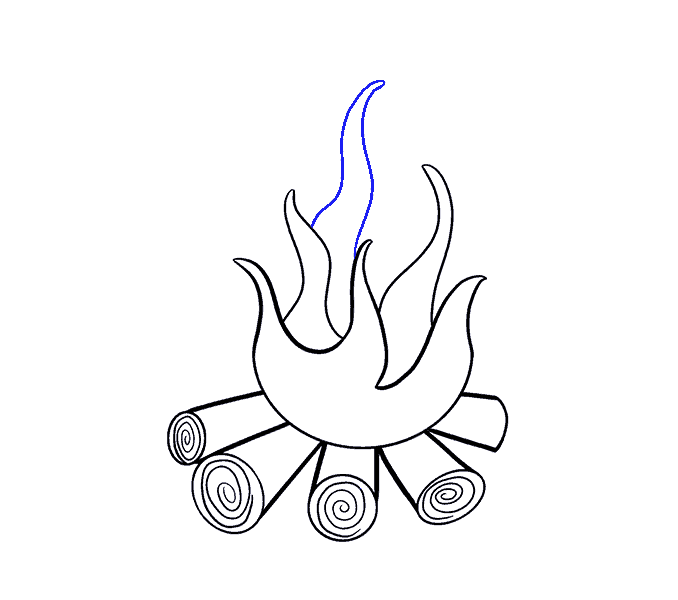 678x600 Collection Of Free Ring Drawing Flame Download On Ui Ex