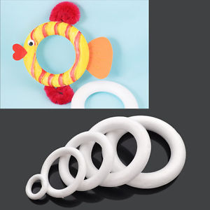 300x300 Foam Ring For Diy Creative Drawing Wreaths Fish Mickey Simulation