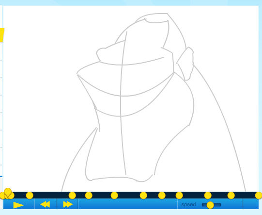 541x443 How To Draw Dwayne The Rock Johnson Steps