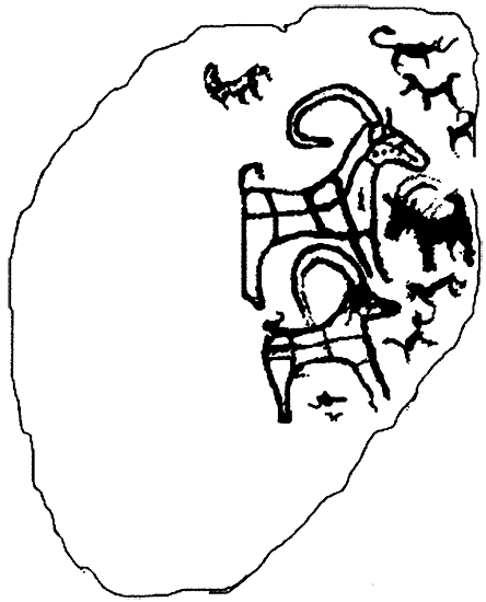 444x550 Stone Rock Drawing