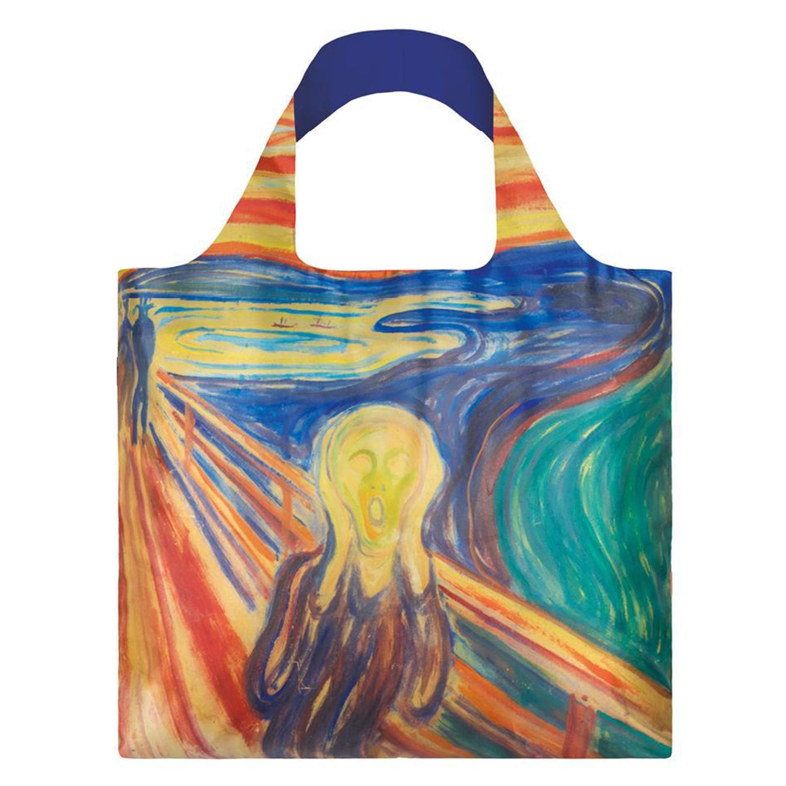1600x1600 The Scream Color Folding Tote The Philadelphia Museum Of Art Store