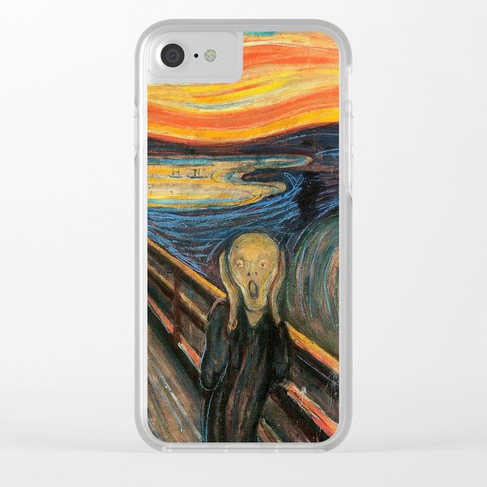 700x700 Edvard Munch, The Scream Clear Iphone Case