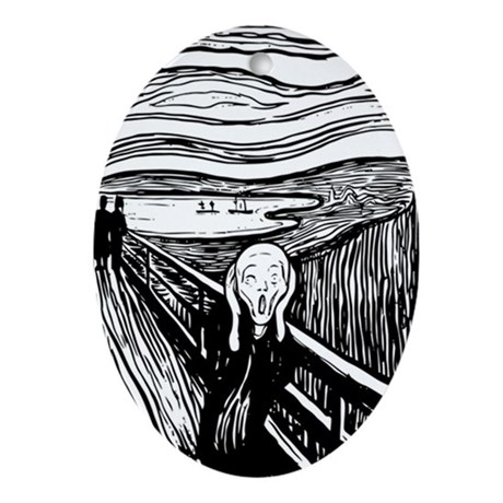 460x460 Edvard Munch Ornaments