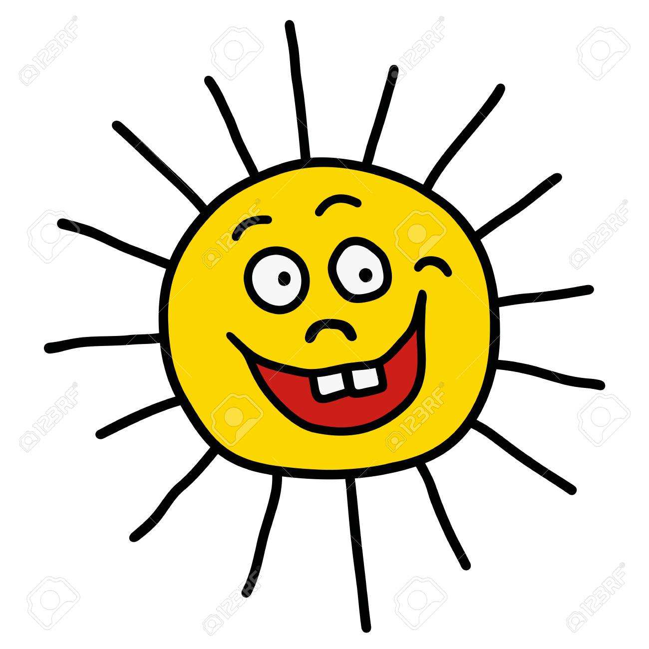 1300x1300 Huge Collection Of 'funny Sun Drawing' Download More Than