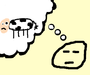 300x250 The Thinker Is Thinking About Cows