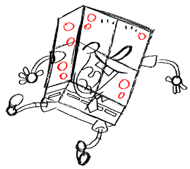 374x332 Step How To Draw Spongebob Squarepants Doing The Wave Step