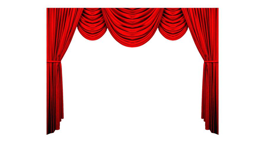 Theater Curtains Drawing | Free download on ClipArtMag