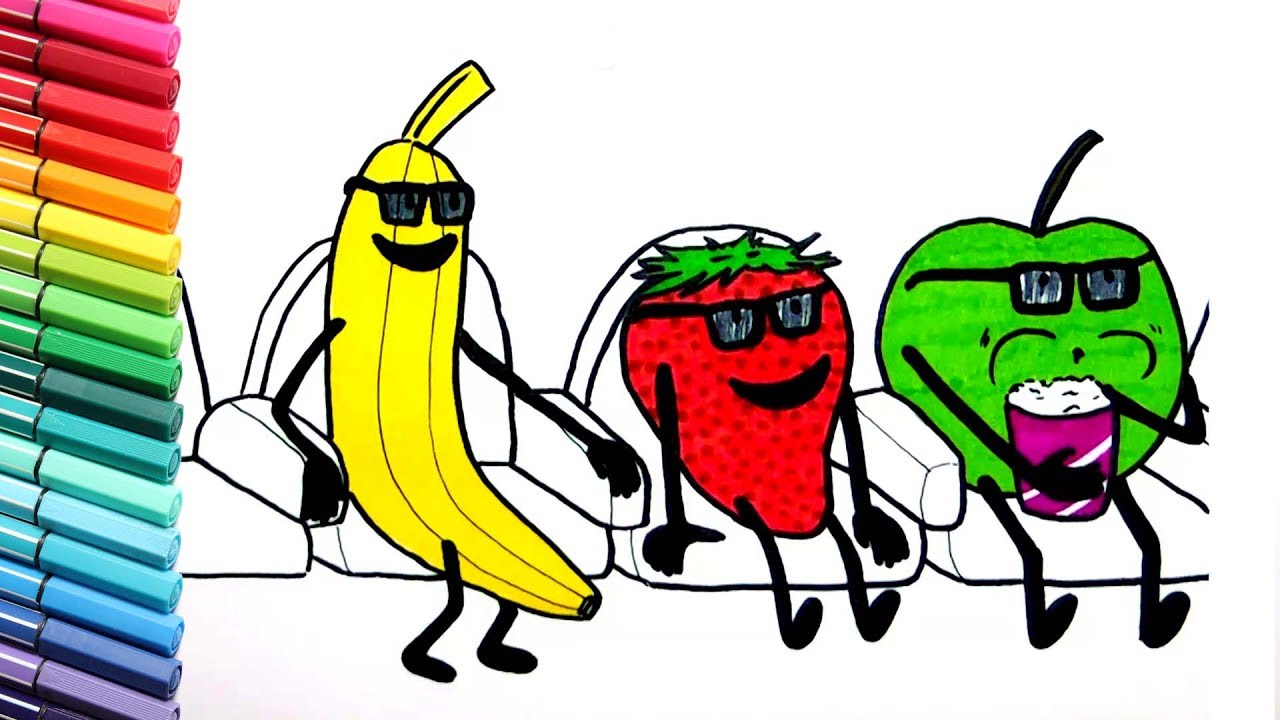 1280x720 Fruity Friends