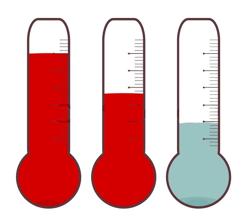 800x720 New Thermometer Clipart Hand Drawing