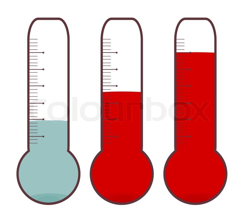 800x720 Thermometer Drawing Stock Vector Colourbox