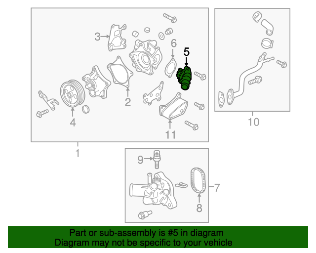 640x512 thermostat housing