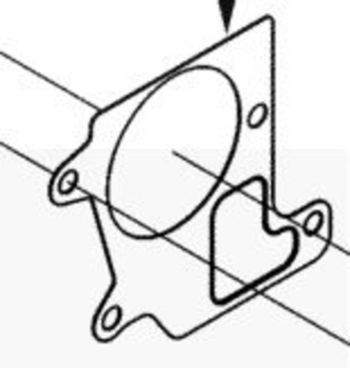 1141x1200 cummins engine engine thermostat housing cover gasket