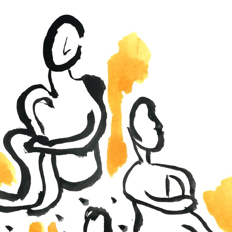 794x794 Thinker Abstract Art Inspirational Wall Art Large Wall Art Etsy