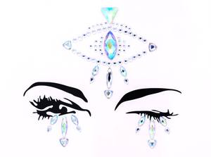 300x223 Third Eye Crystal Face Gems Freedom Rave Wear