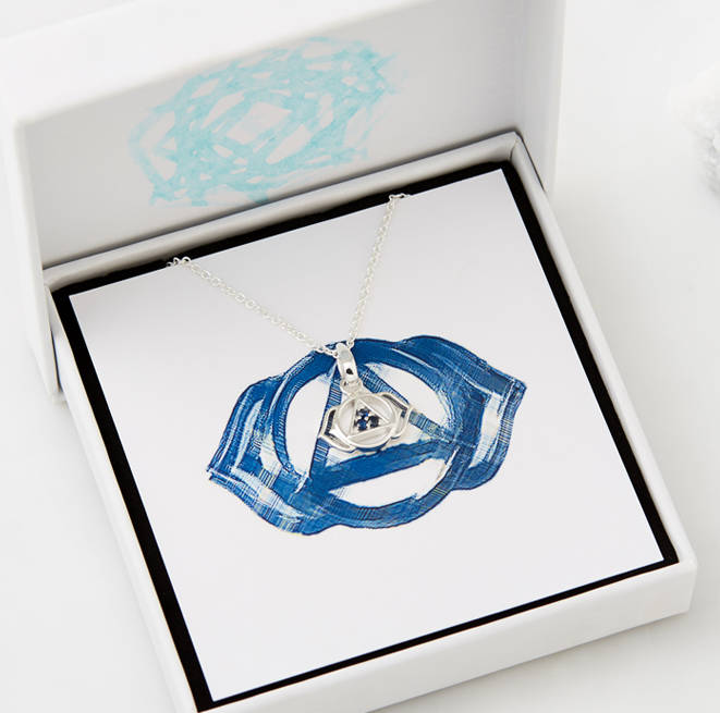 661x655 third eye chakra sapphire pendant in silver or gold
