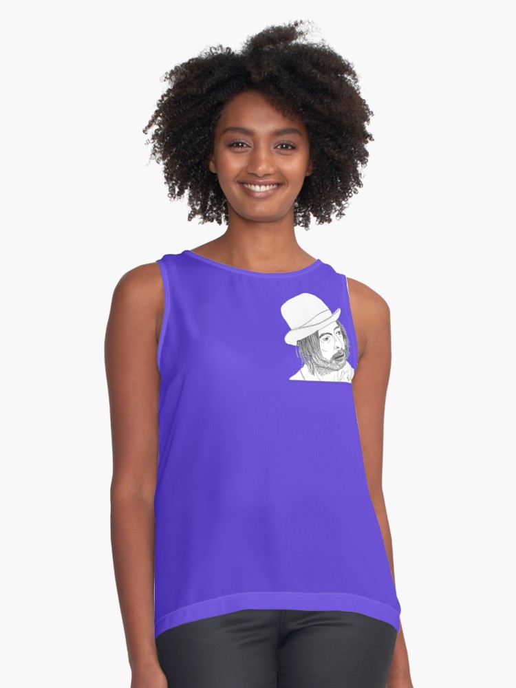 750x1000 thom yorke, radiohead design contrast tank