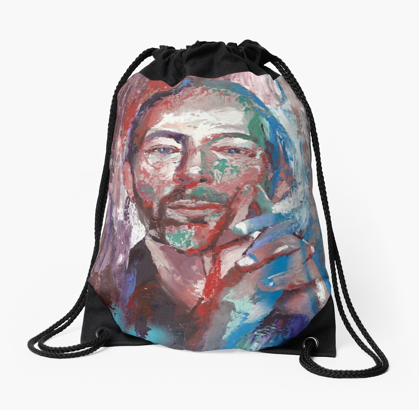 1435x1404 thom yorke drawstring bag