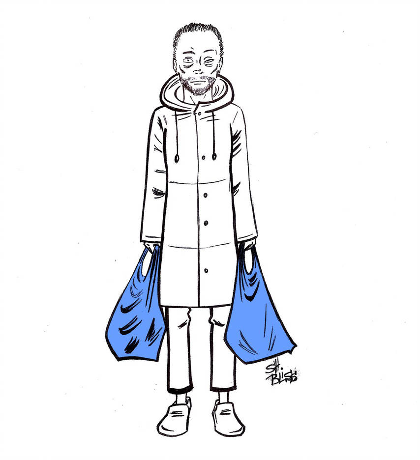 854x936 thom yorke in a lift