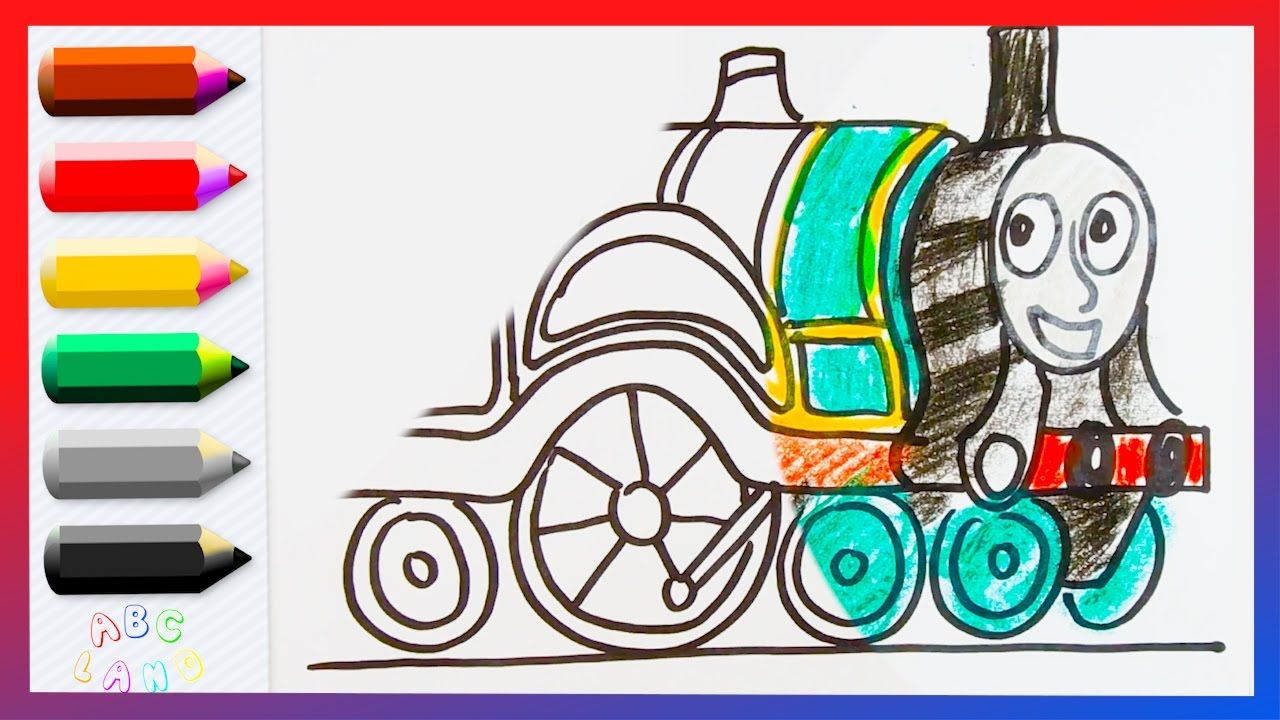 1280x720 How To Draw Emily Thomas And Friends Animated Drawing