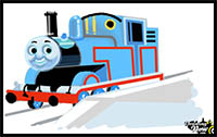 200x126 How To Draw Thomas And Friends Cartoon Characters Drawing