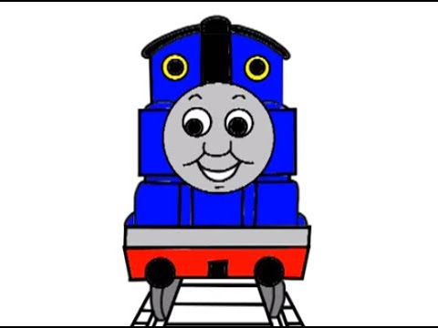 480x360 How To Draw Thomas The Tank Engine