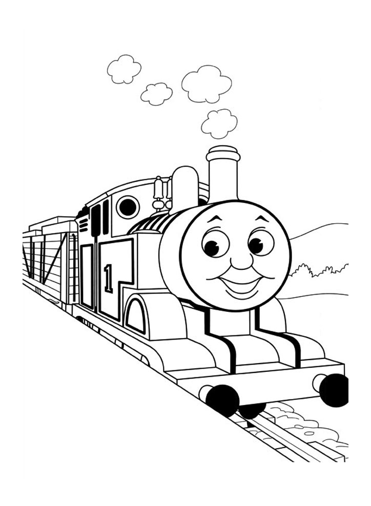 Thomas And Friends Drawing | Free download on ClipArtMag