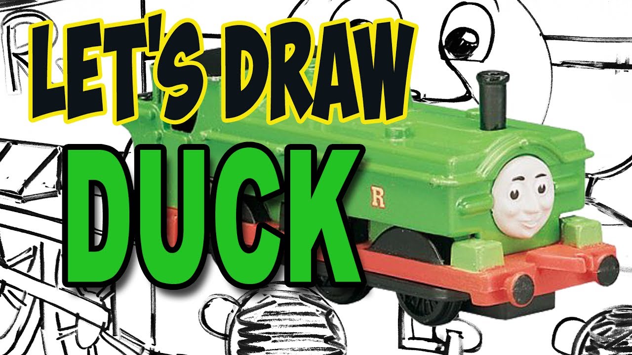 1280x720 Drawing Duck From Thomas And Friends!