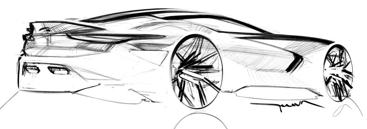 1200x424 Thomas Stephen Smith Design Car Design Sketch, Sketches, Car