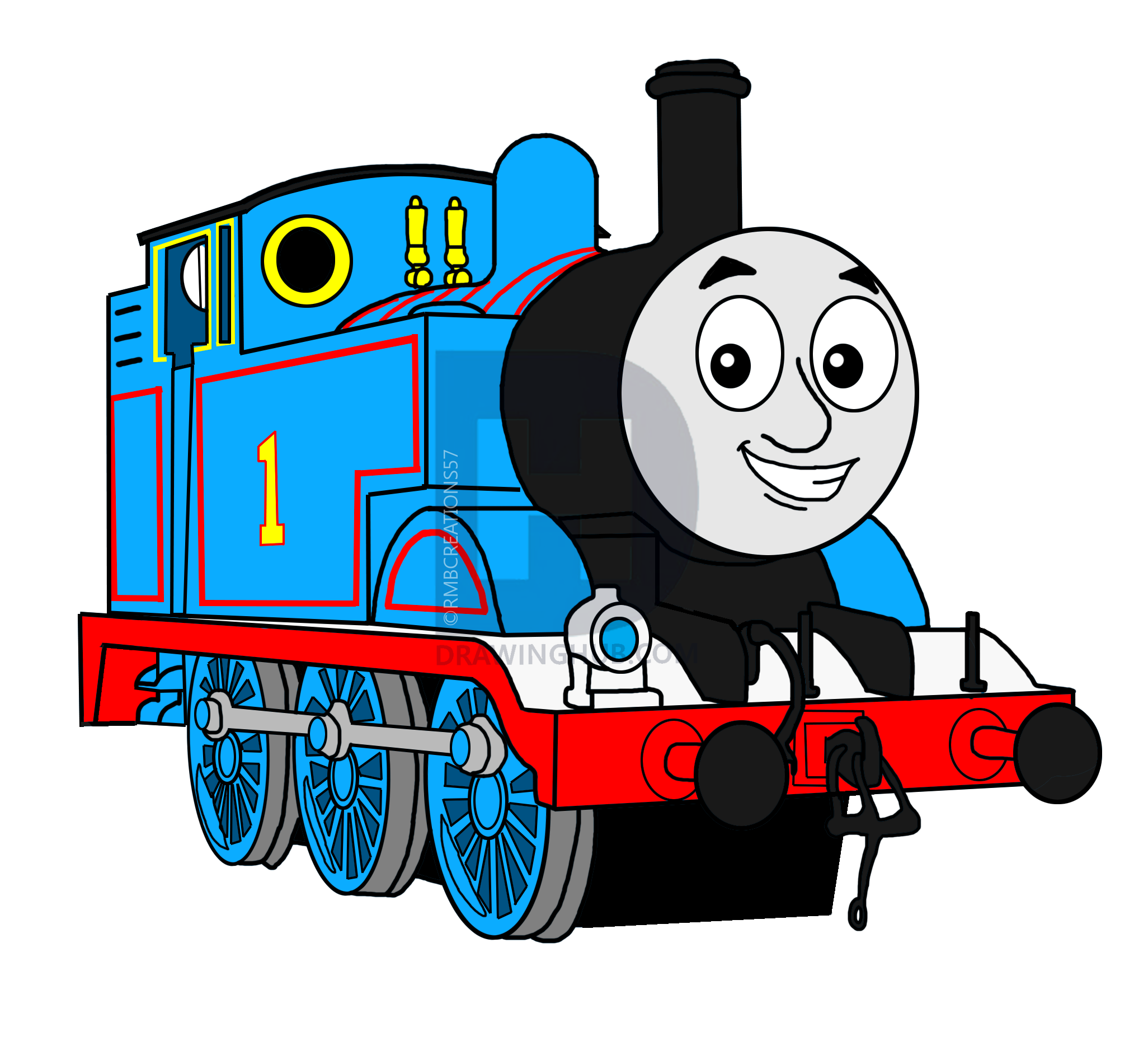 2052x1878 Thomas The Tank Engine Drawing