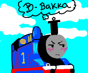 300x250 Tsundere Thomas The Tank Engine Drawing